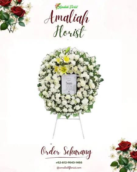 Krans Bunga Duka Cilendek Bogor